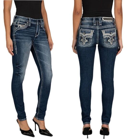 Rock Revival Denim - ROCK REVIVAL JISELLE SKINNY JEANS